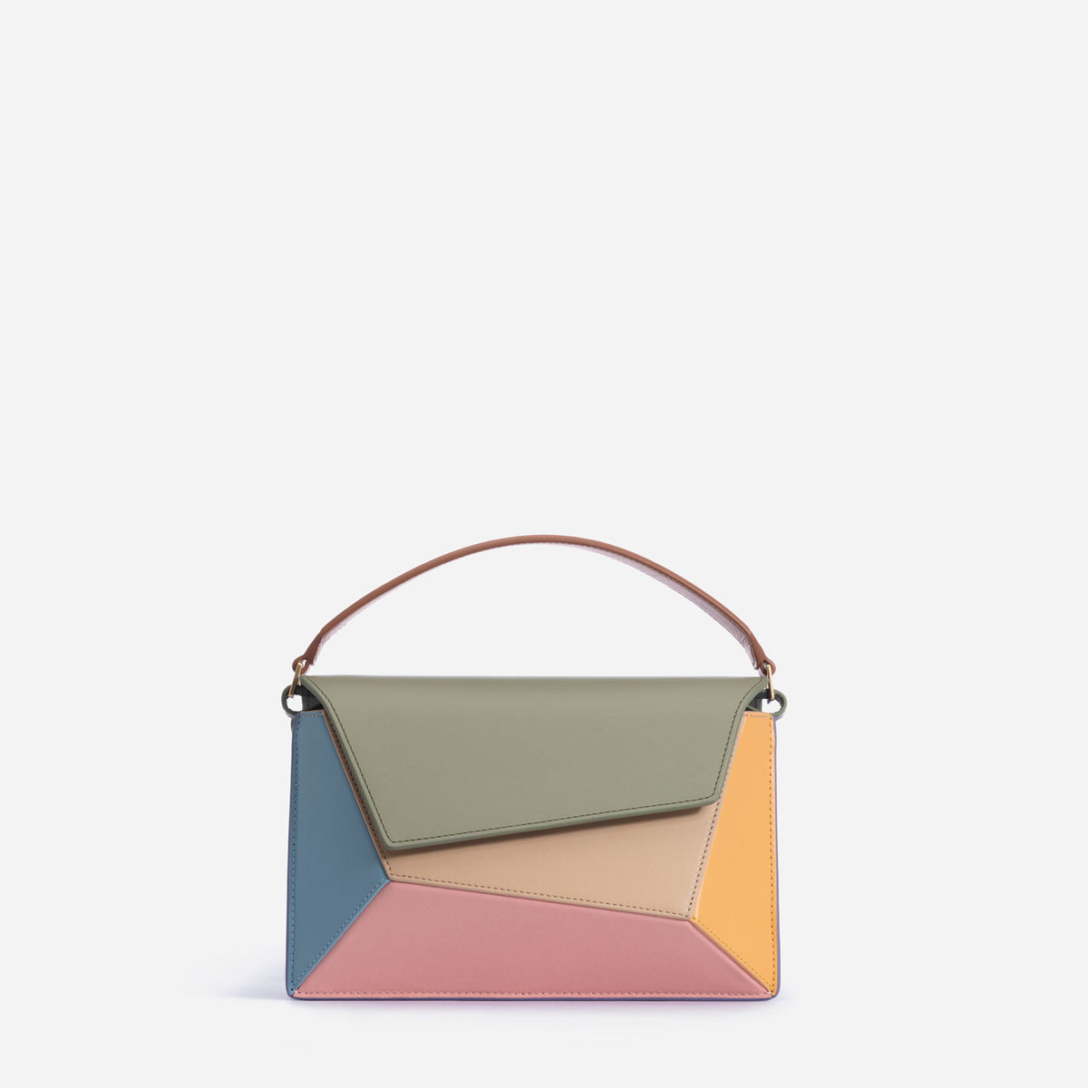 Loewe Multicolor pastel puzzle shoulder bag