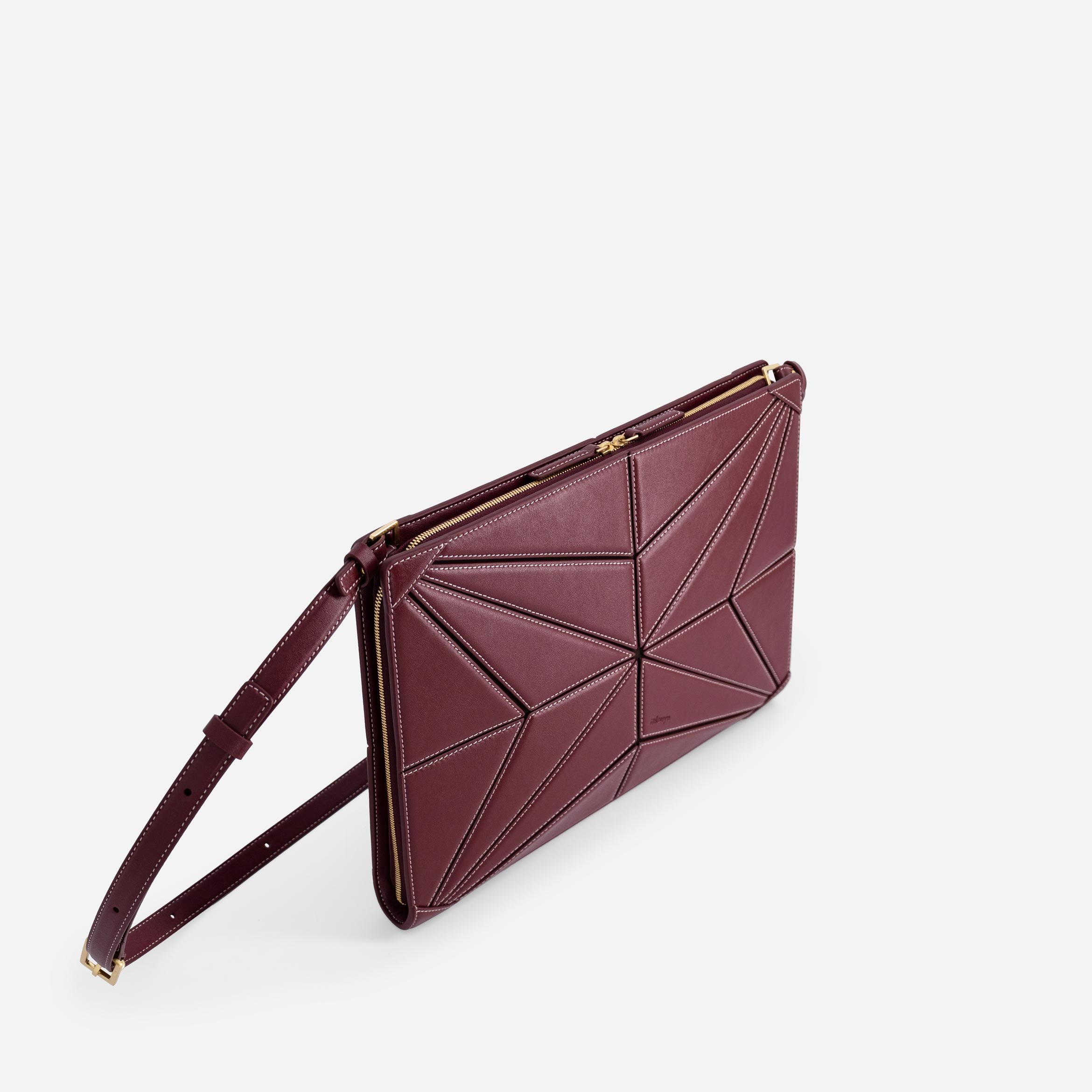 Atlas Clutch - Bordeaux