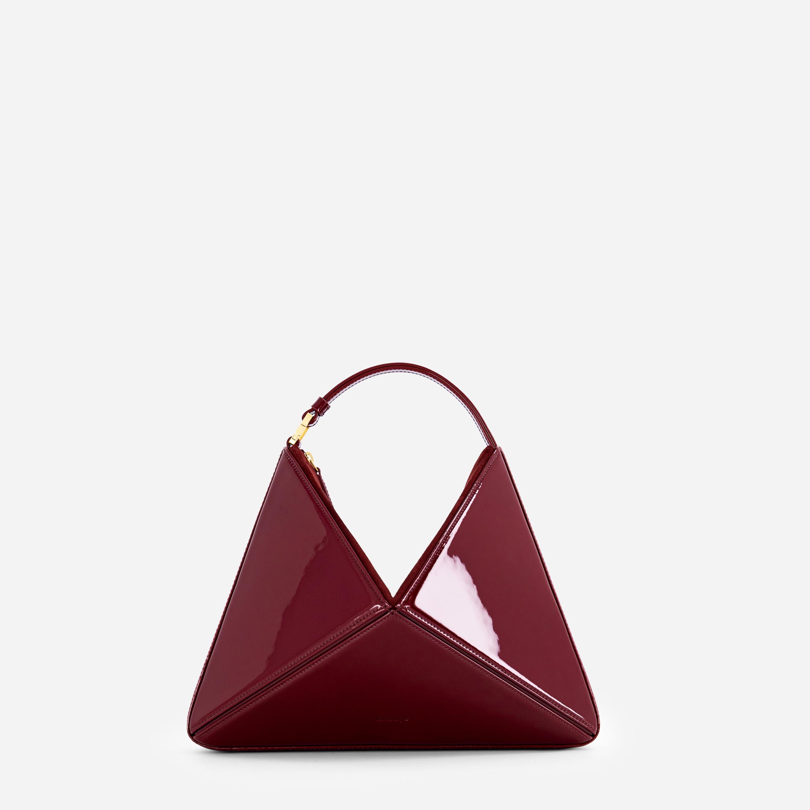 Flex Bag - Patent Bordeaux