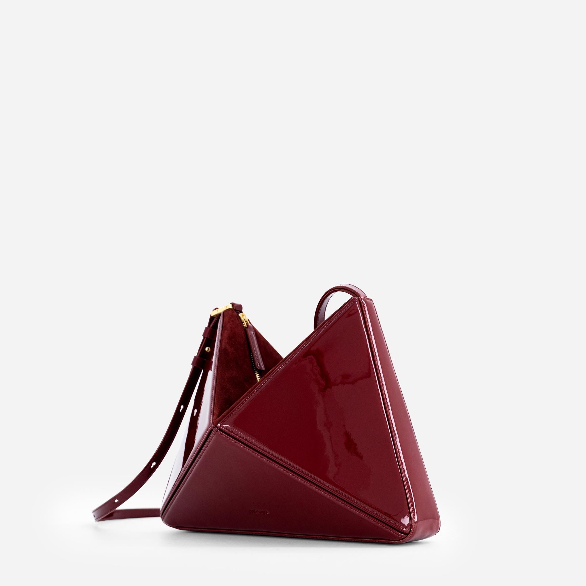 Flex Bag - Patent Bordeaux