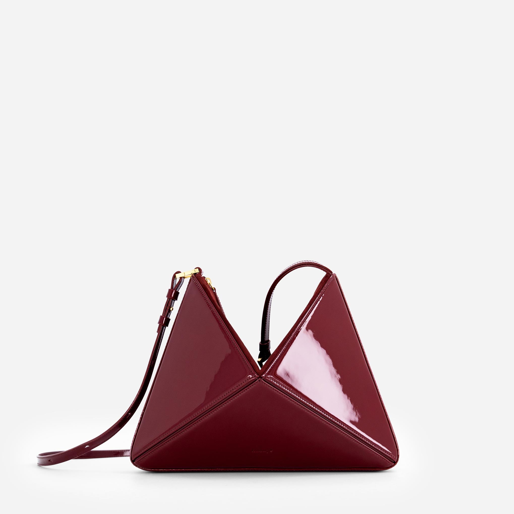 Flex Bag - Patent Bordeaux