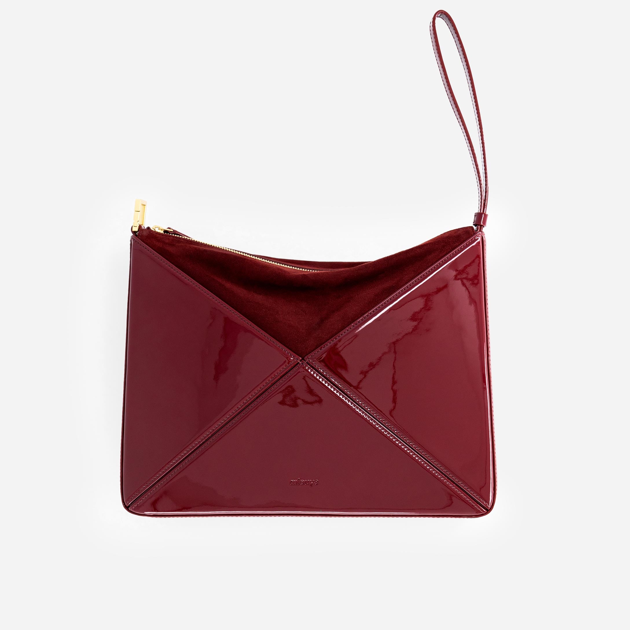 Flex Bag - Patent Bordeaux