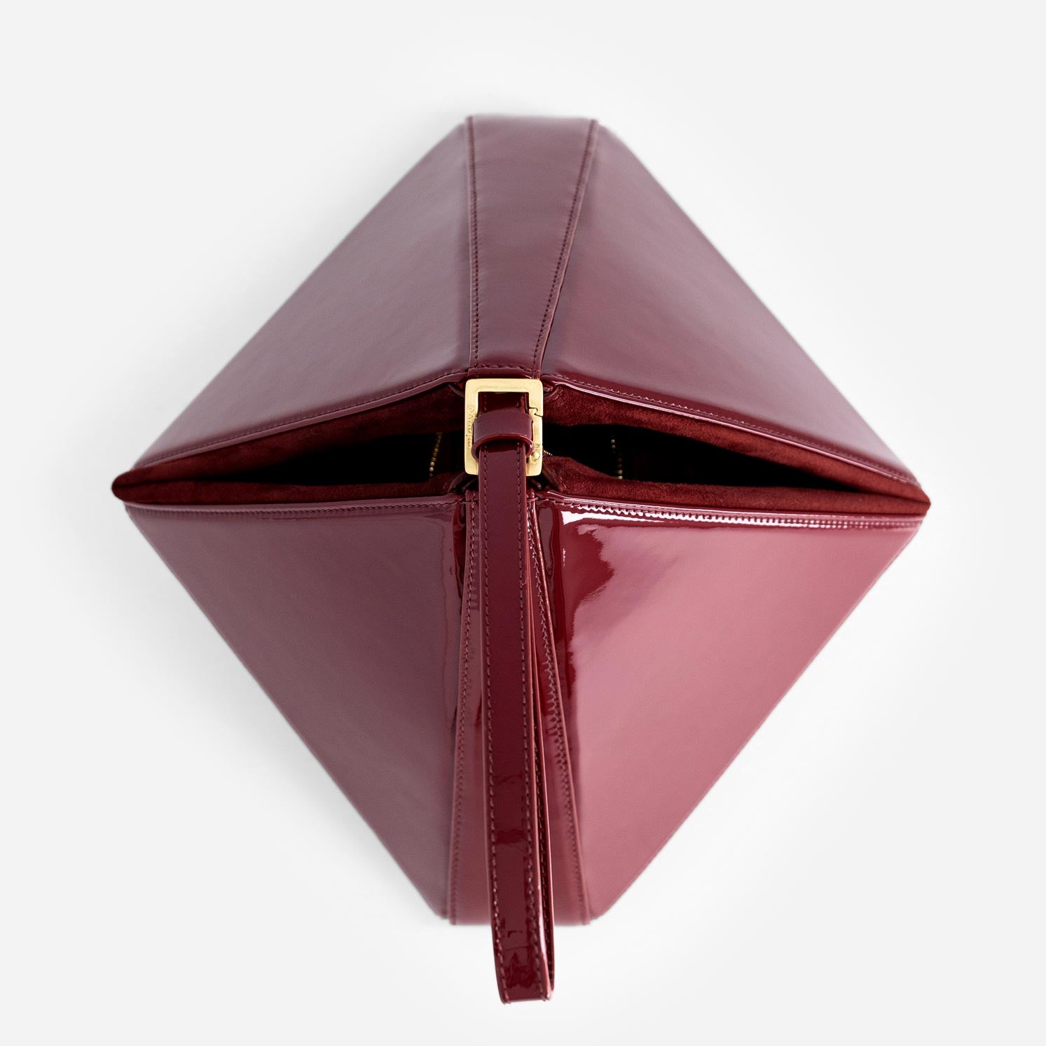 Flex Bag - Patent Bordeaux