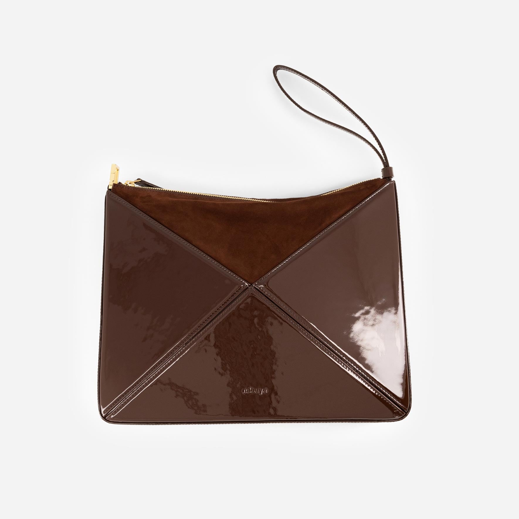 Flex Bag - Patent Brown