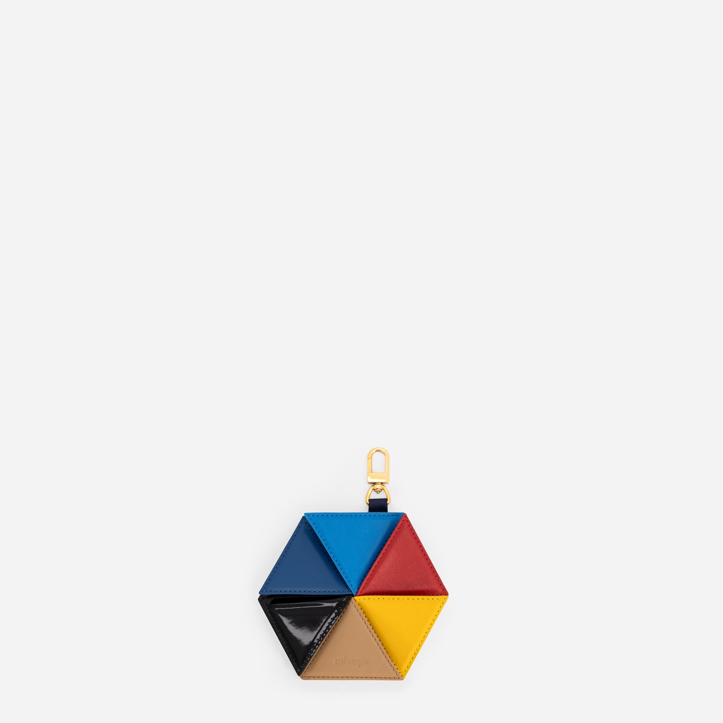 Hexagon Charm - Mondrian