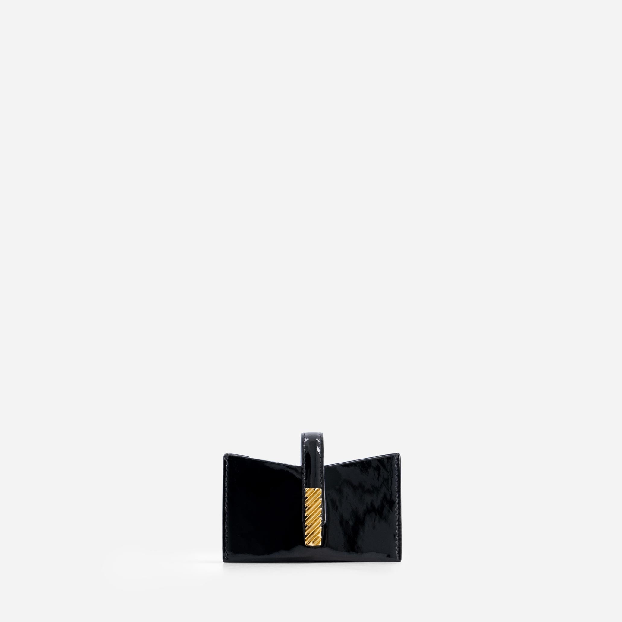 Isla Cardholder - Patent Black