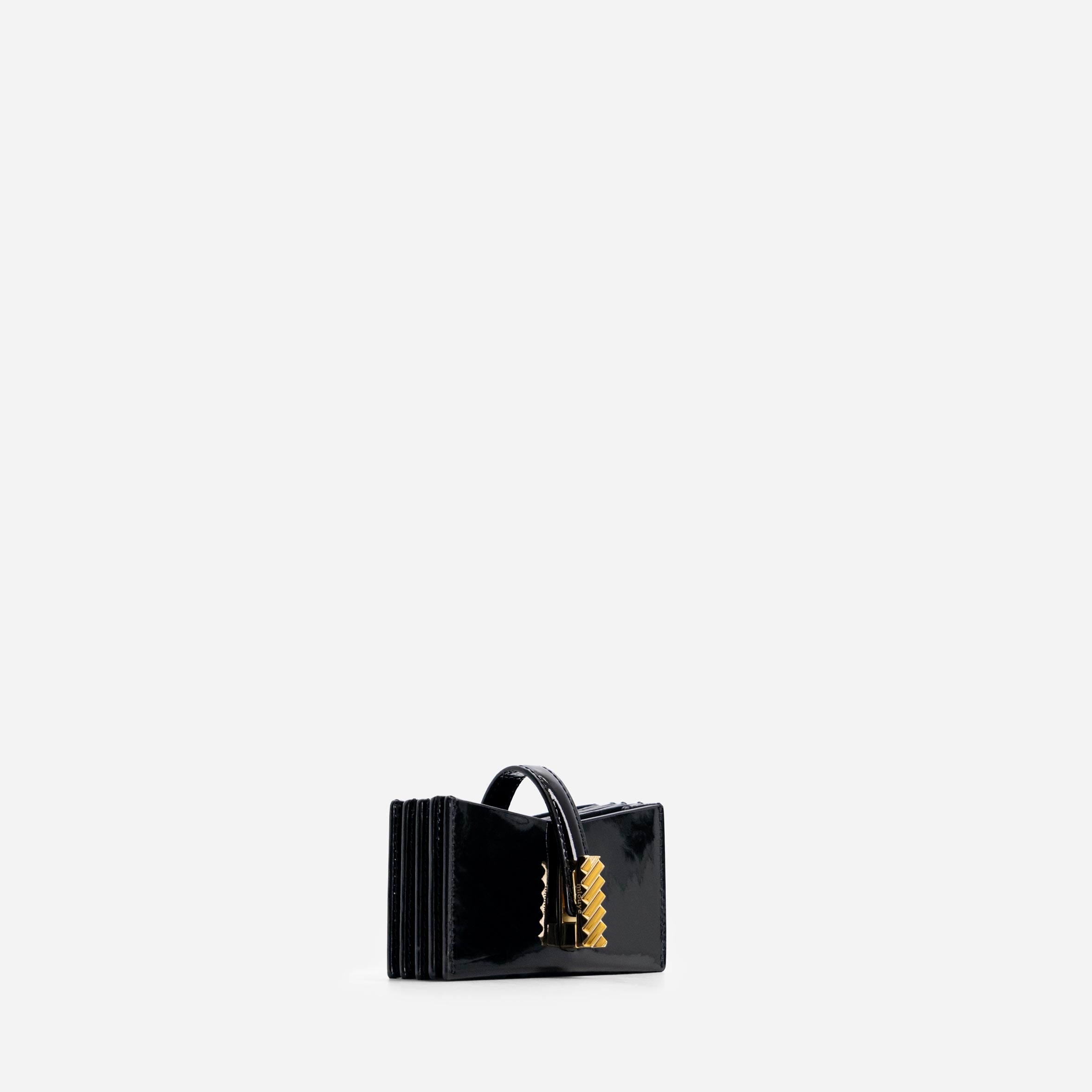 Isla Cardholder - Patent Black