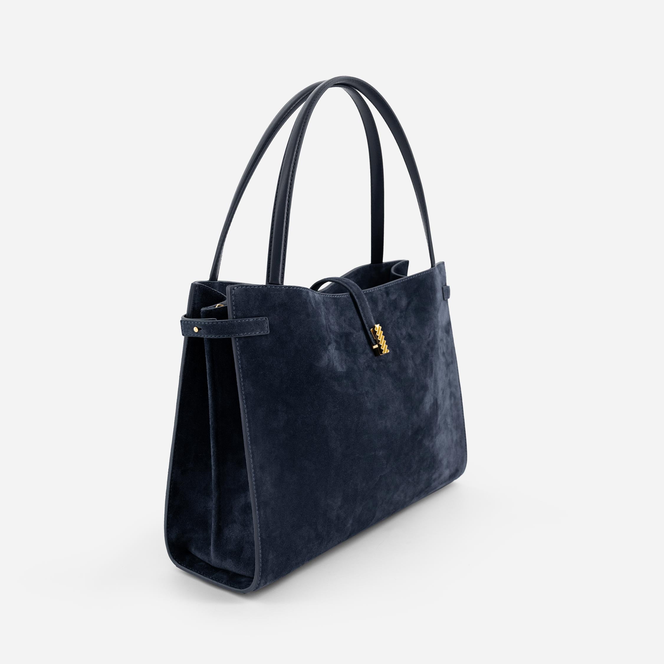 Isla Tote - Suede Marine