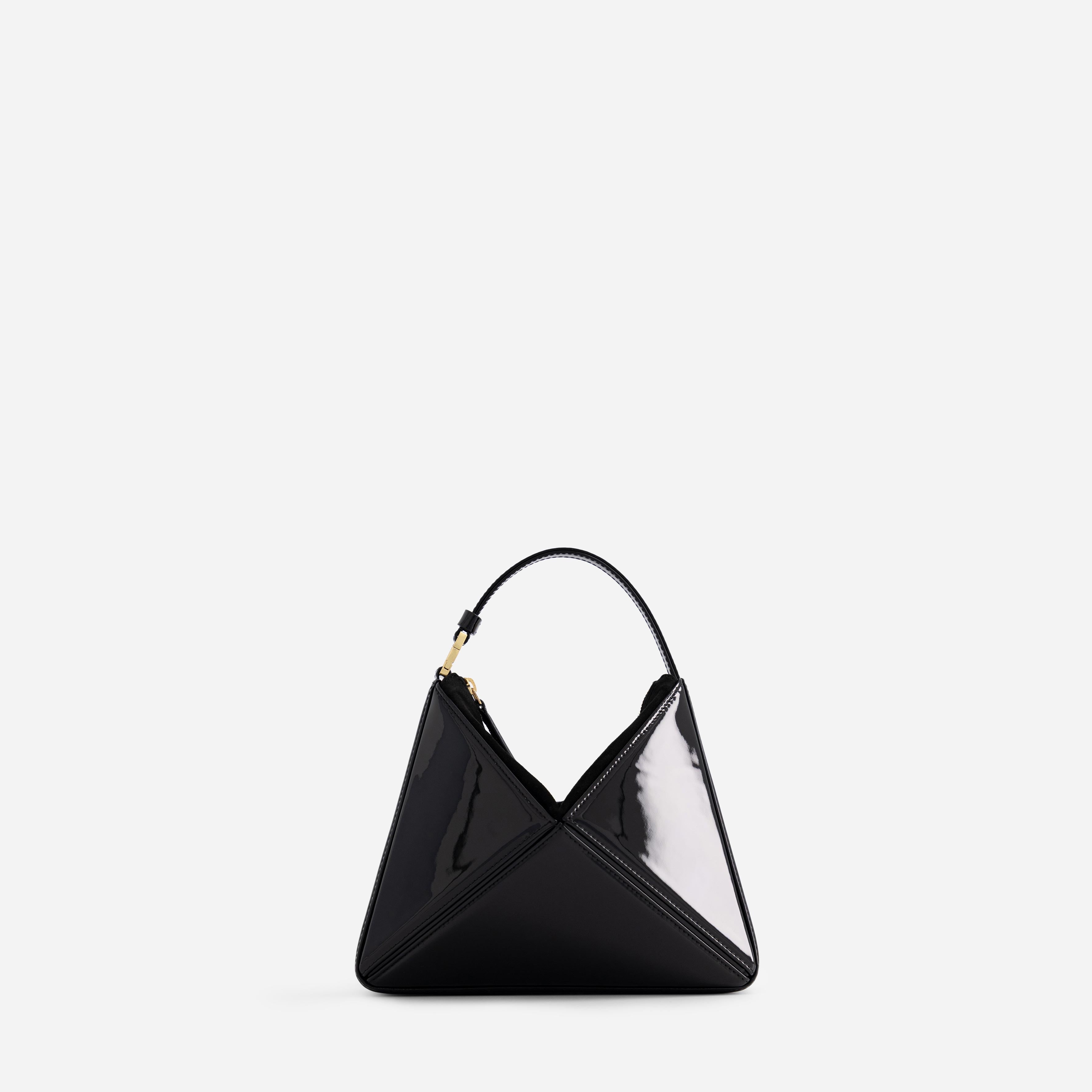 Mini Flex Bag - Patent Black