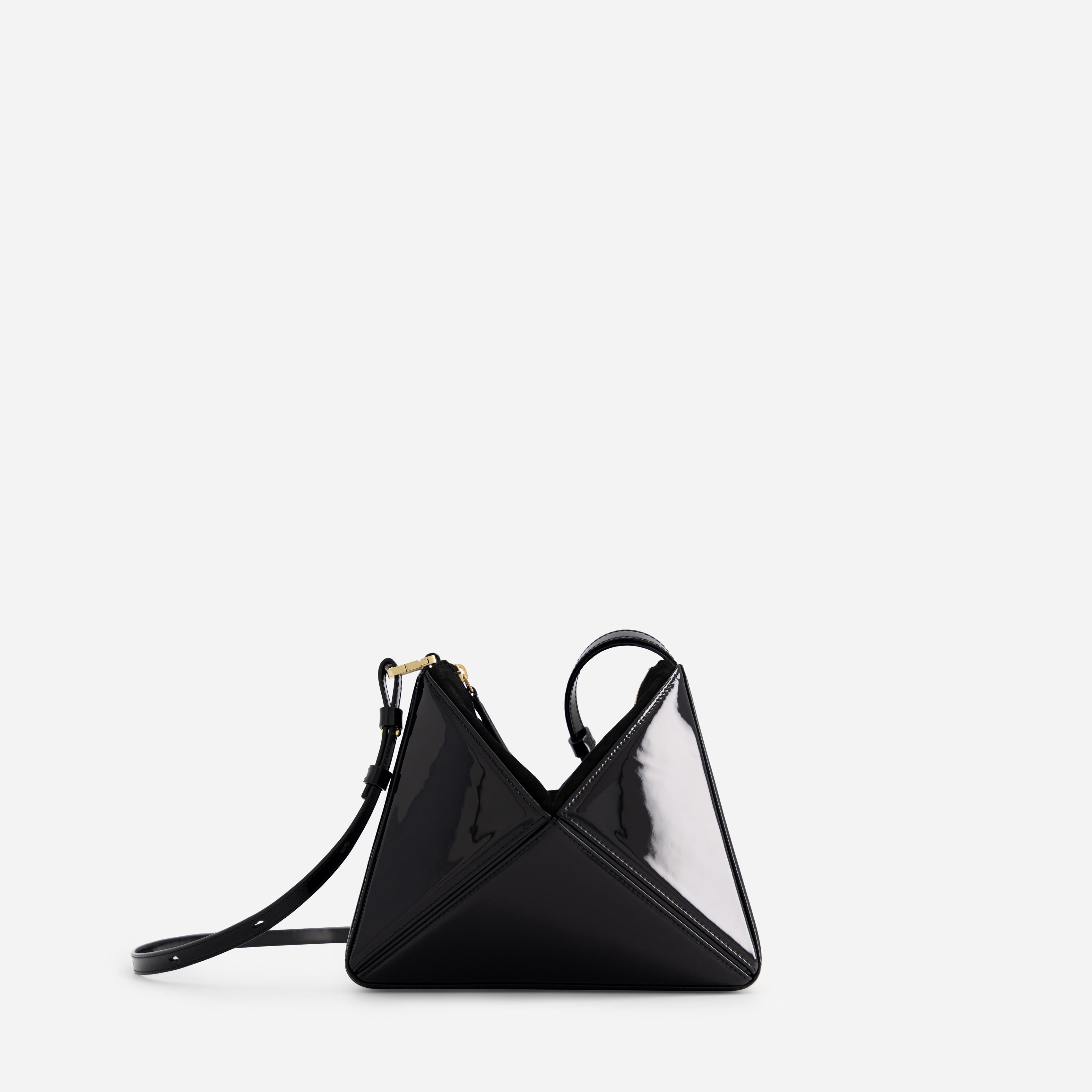 Mini Flex Bag - Patent Black