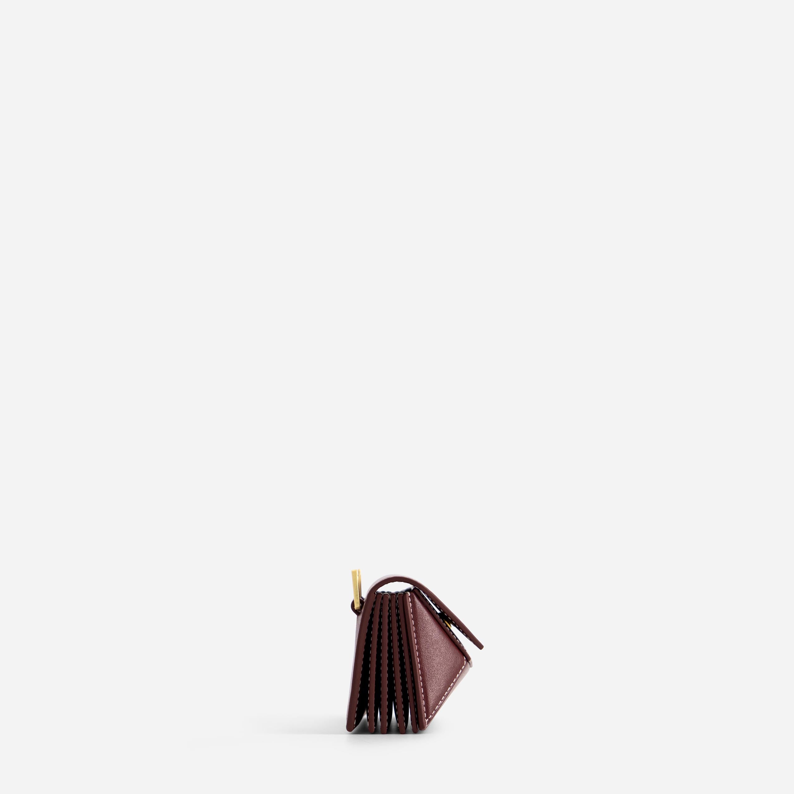 Naomi Mini Wallet - Bordeaux