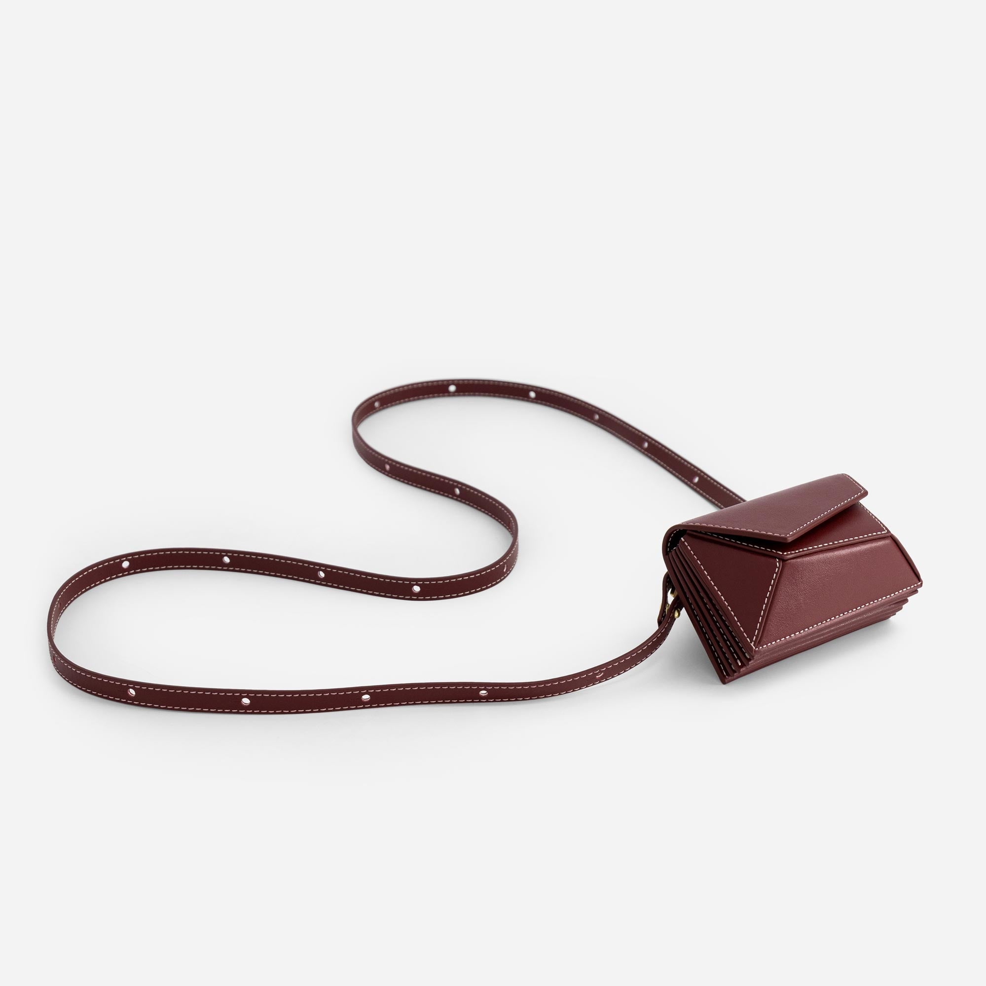 Naomi Mini Wallet - Bordeaux