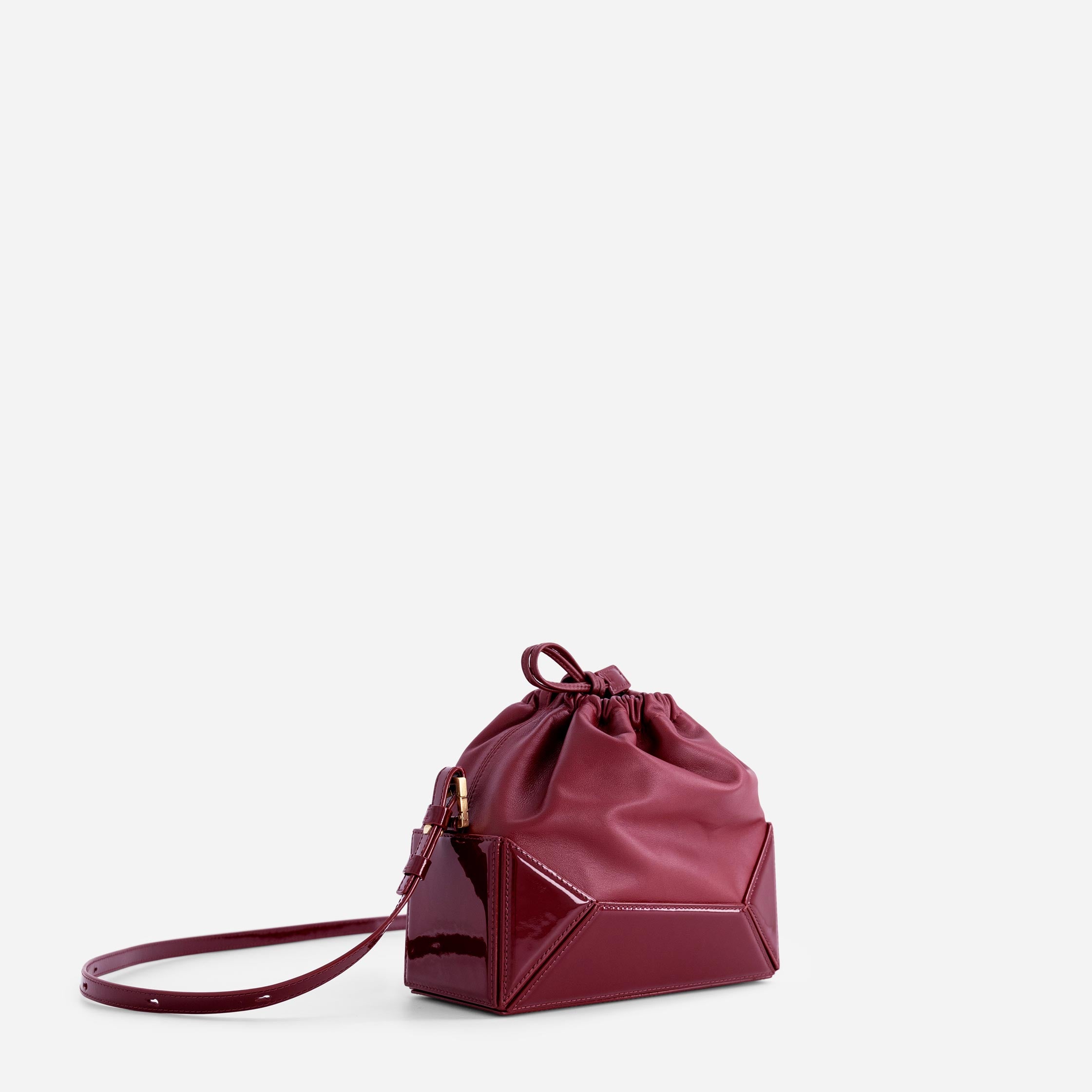 Naomi Pouch - Patent Bordeaux