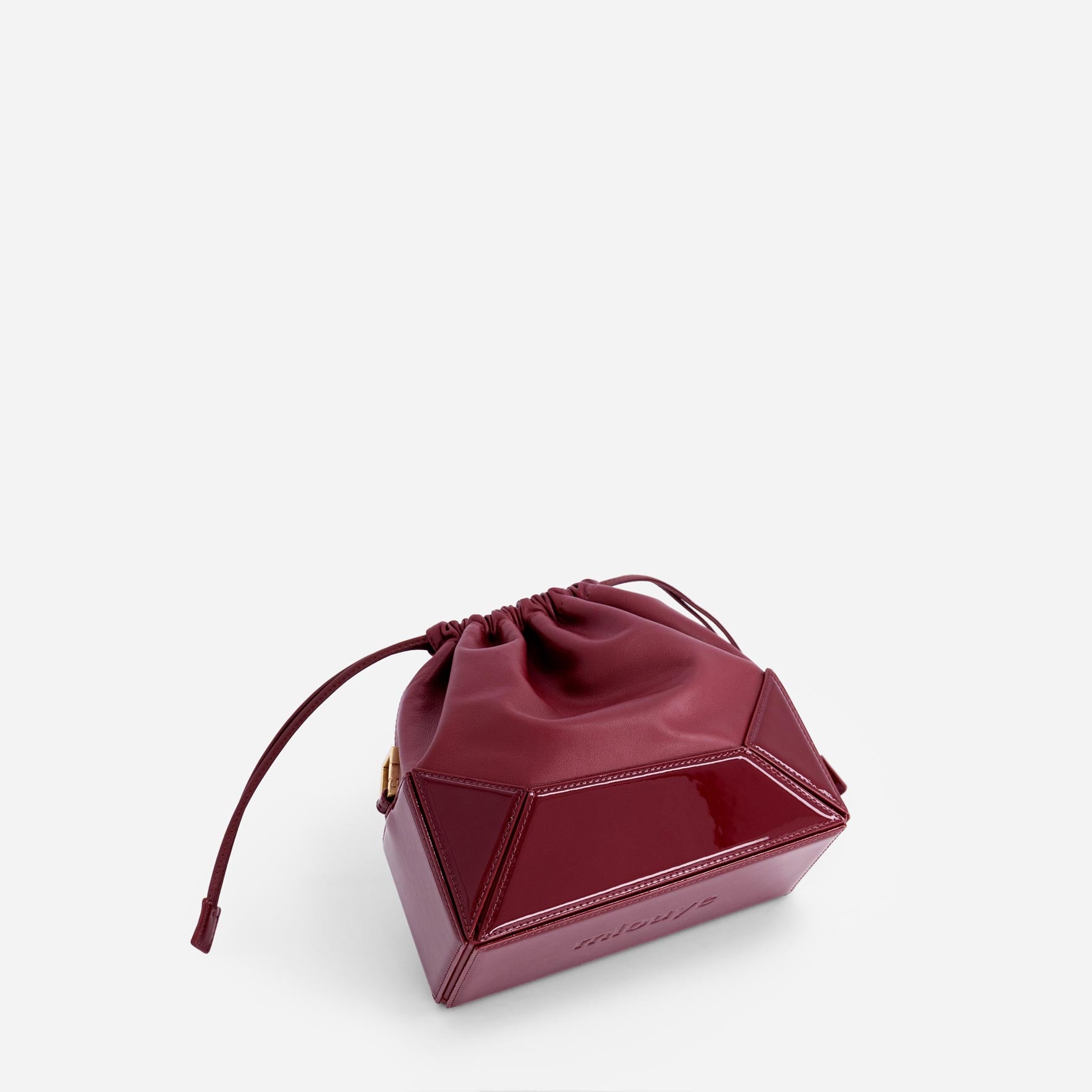 Naomi Pouch - Patent Bordeaux