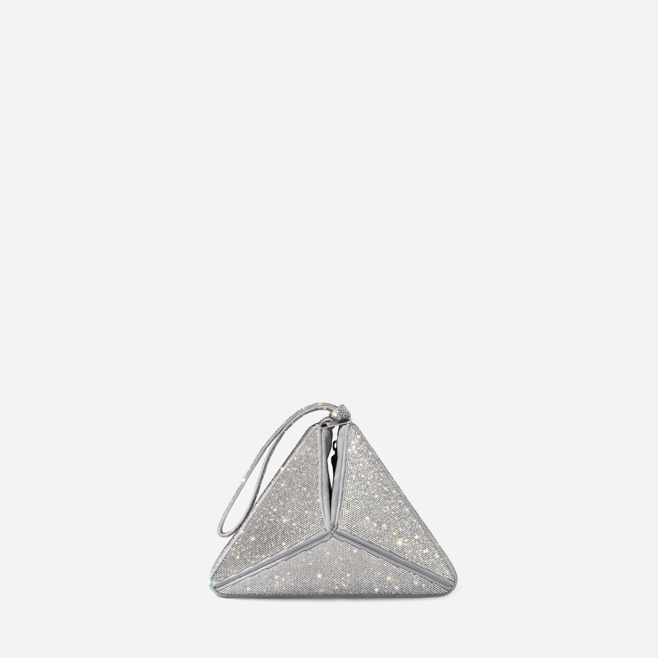 Mini Flex Bag - Crystal with Suede Top