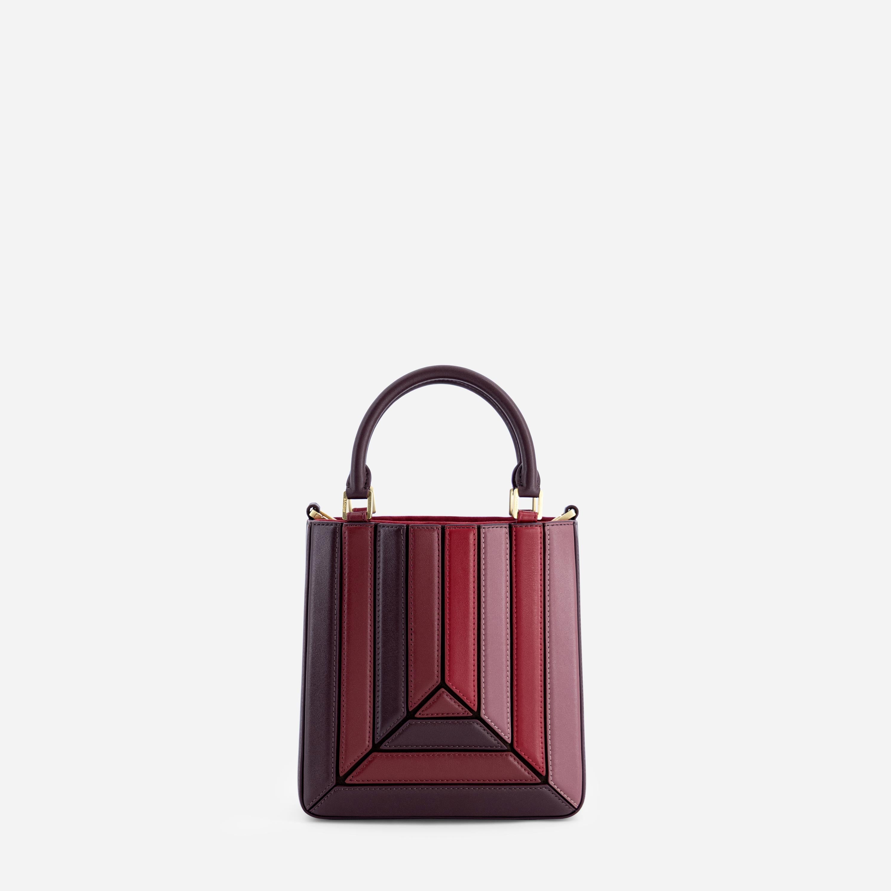 Sera Tall Tote Mini - Cranberry