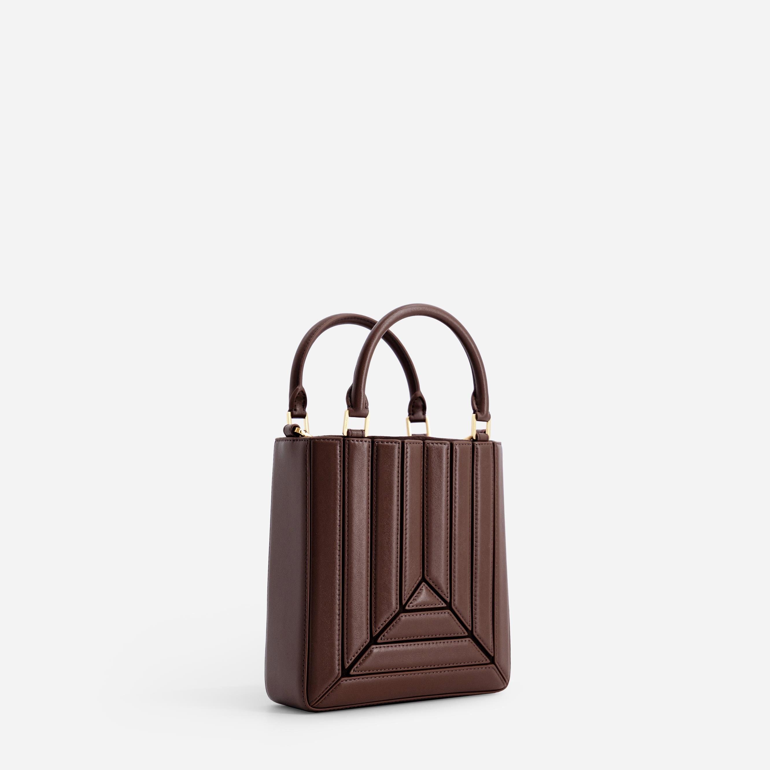 Sera Tall Tote Mini - Espresso