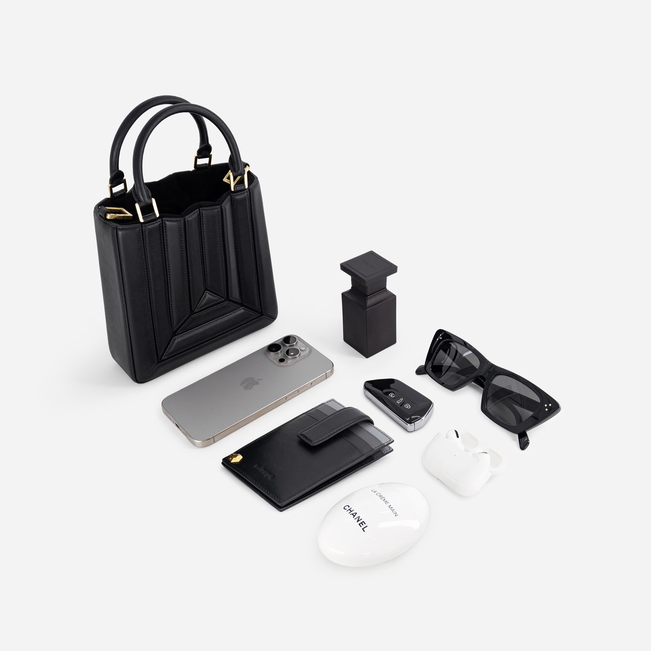 Sera Tall Tote Mini - Black