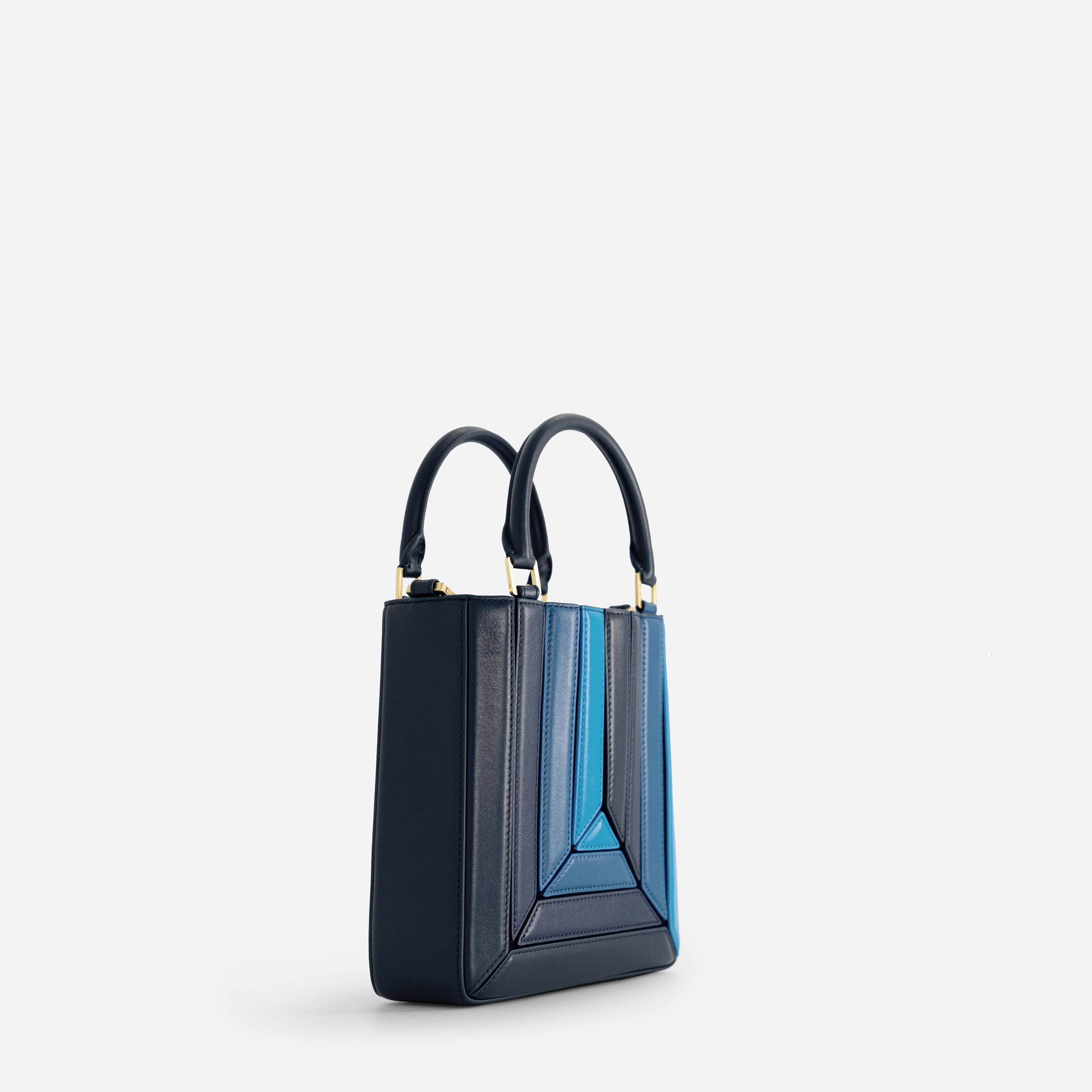 Sera Tall Tote Mini - Ocean