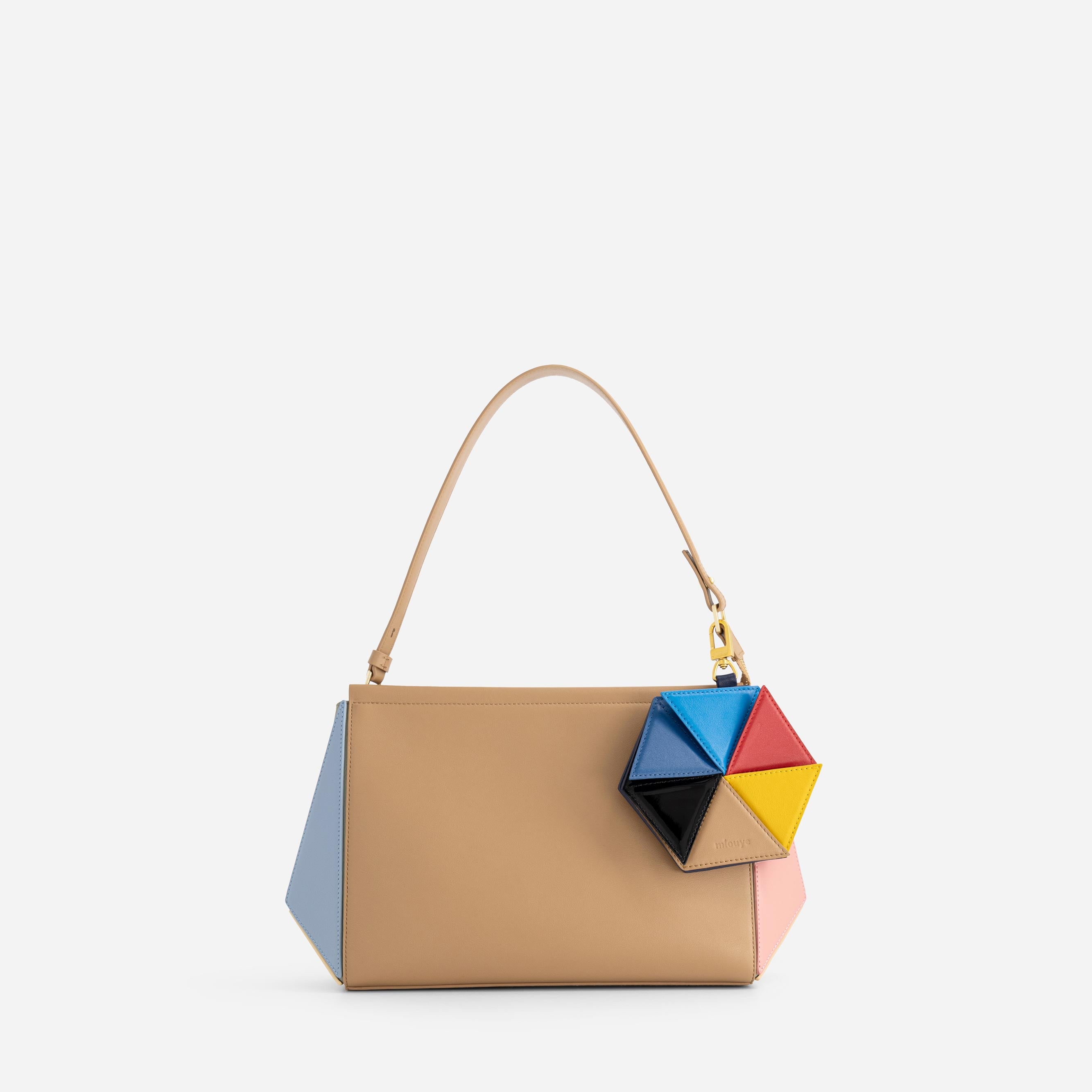 Hexagon Charm - Mondrian