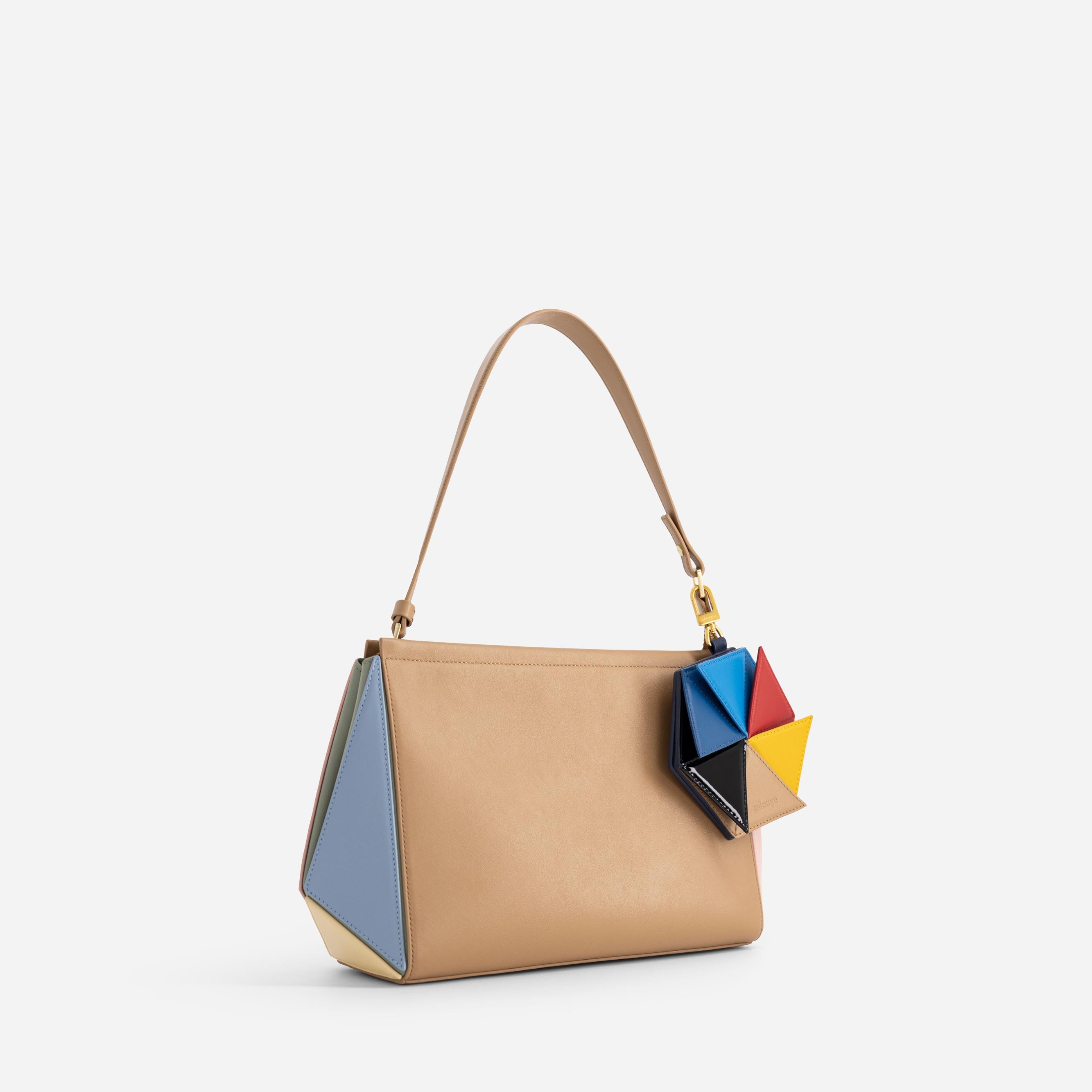 Hexagon Charm - Mondrian