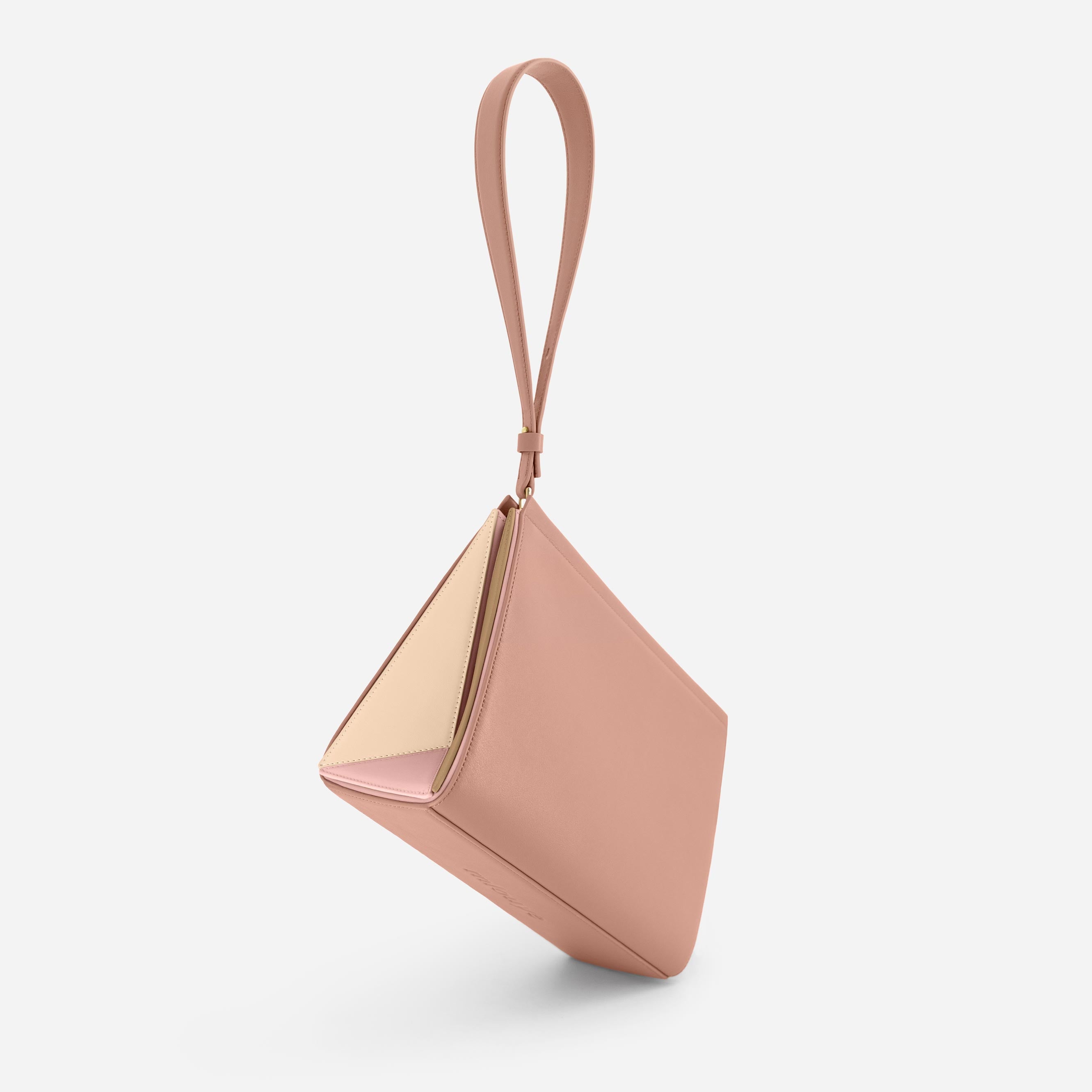 Large Triangle Pouch - Terracotta