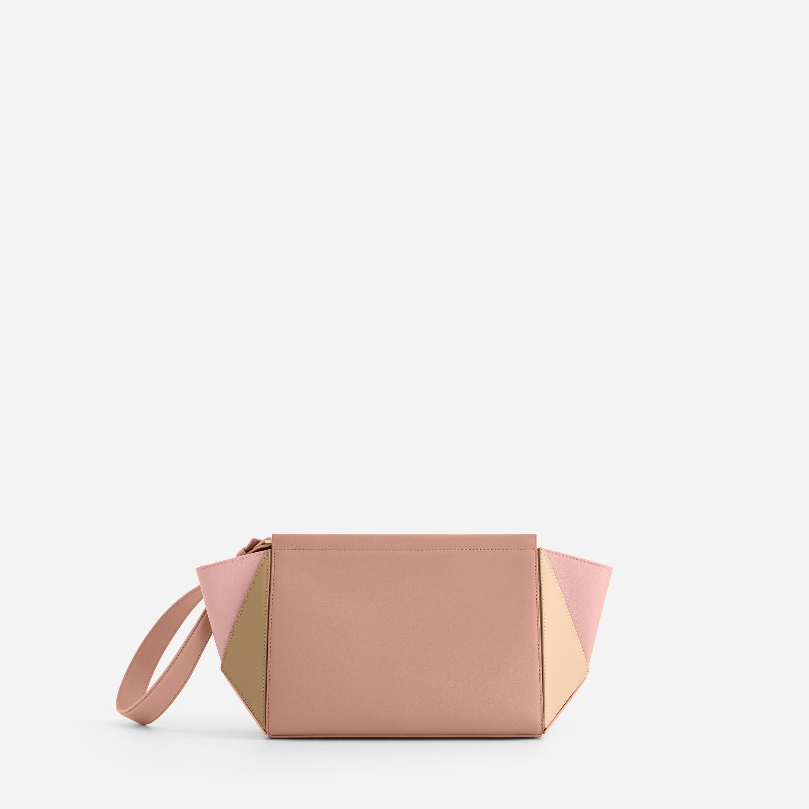 Medium Triangle Pouch - Terracotta