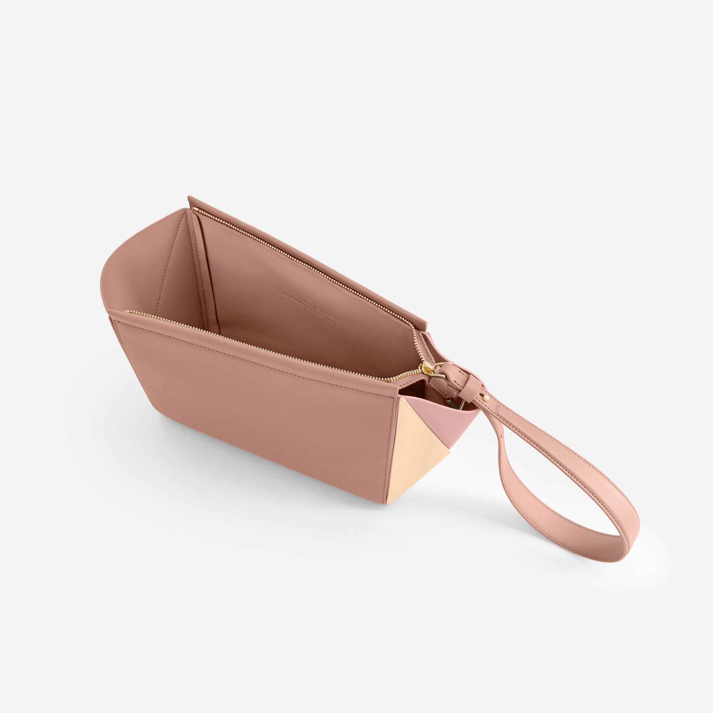 Medium Triangle Pouch - Terracotta