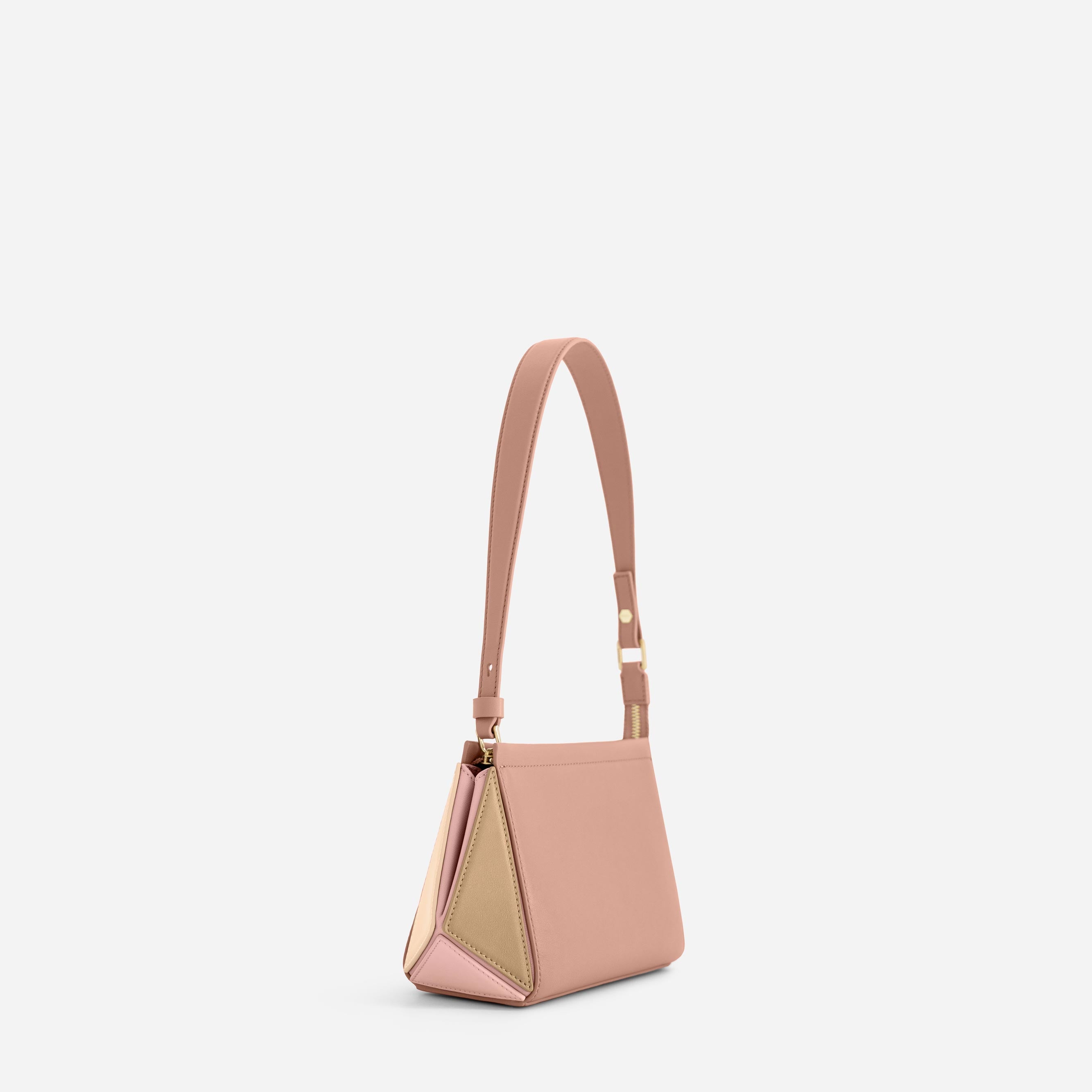 Small Triangle Pouch - Terracotta