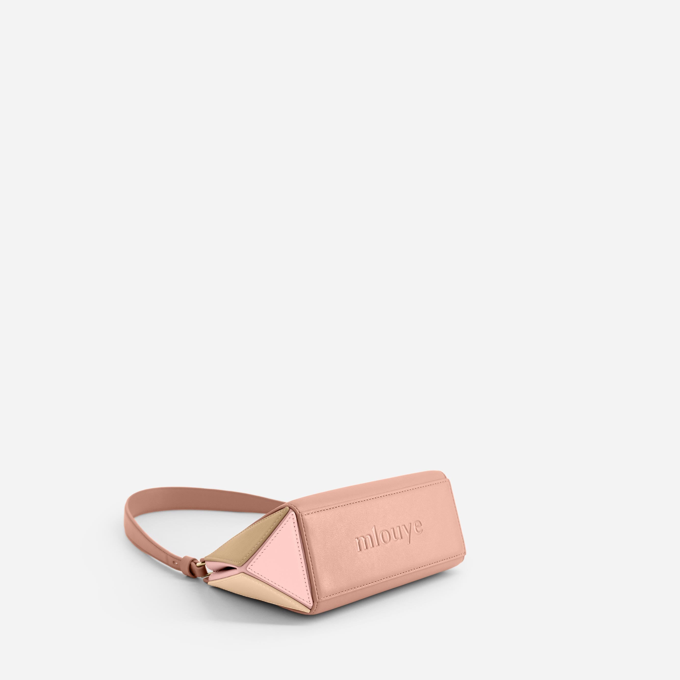 Small Triangle Pouch - Terracotta