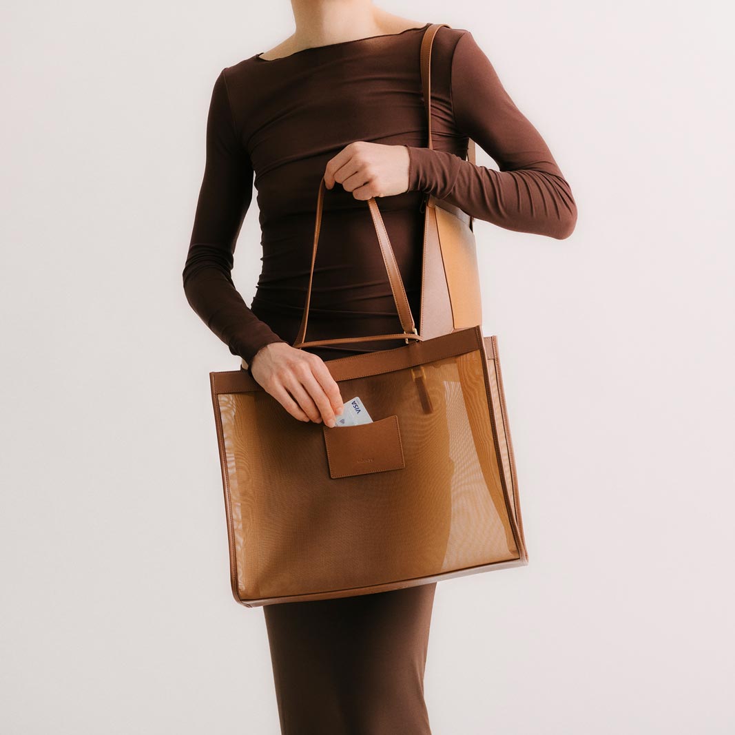 Wayfarer Tote - Chocolate