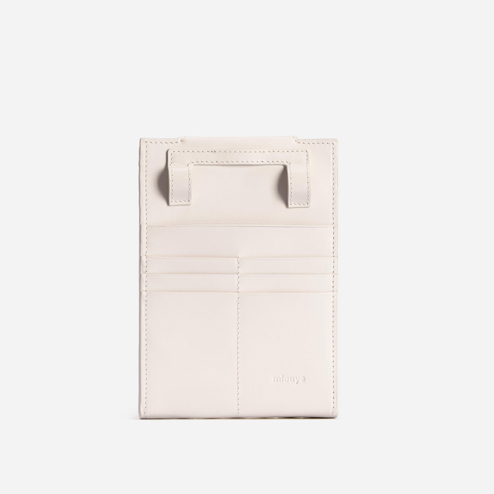 Pleated Tool Bag - Off White